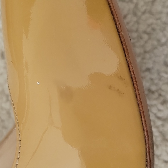 Prada Vernice Basic Patent Leather Pump Size 36 (5.5) high heel party office - Picture 10 of 11